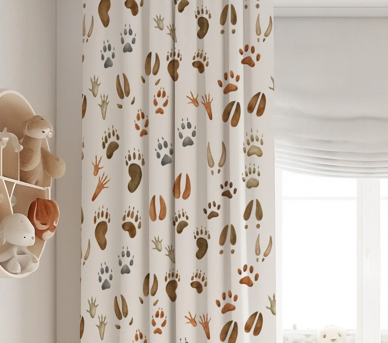 Animal tracks Blackout Curtains - Image 3