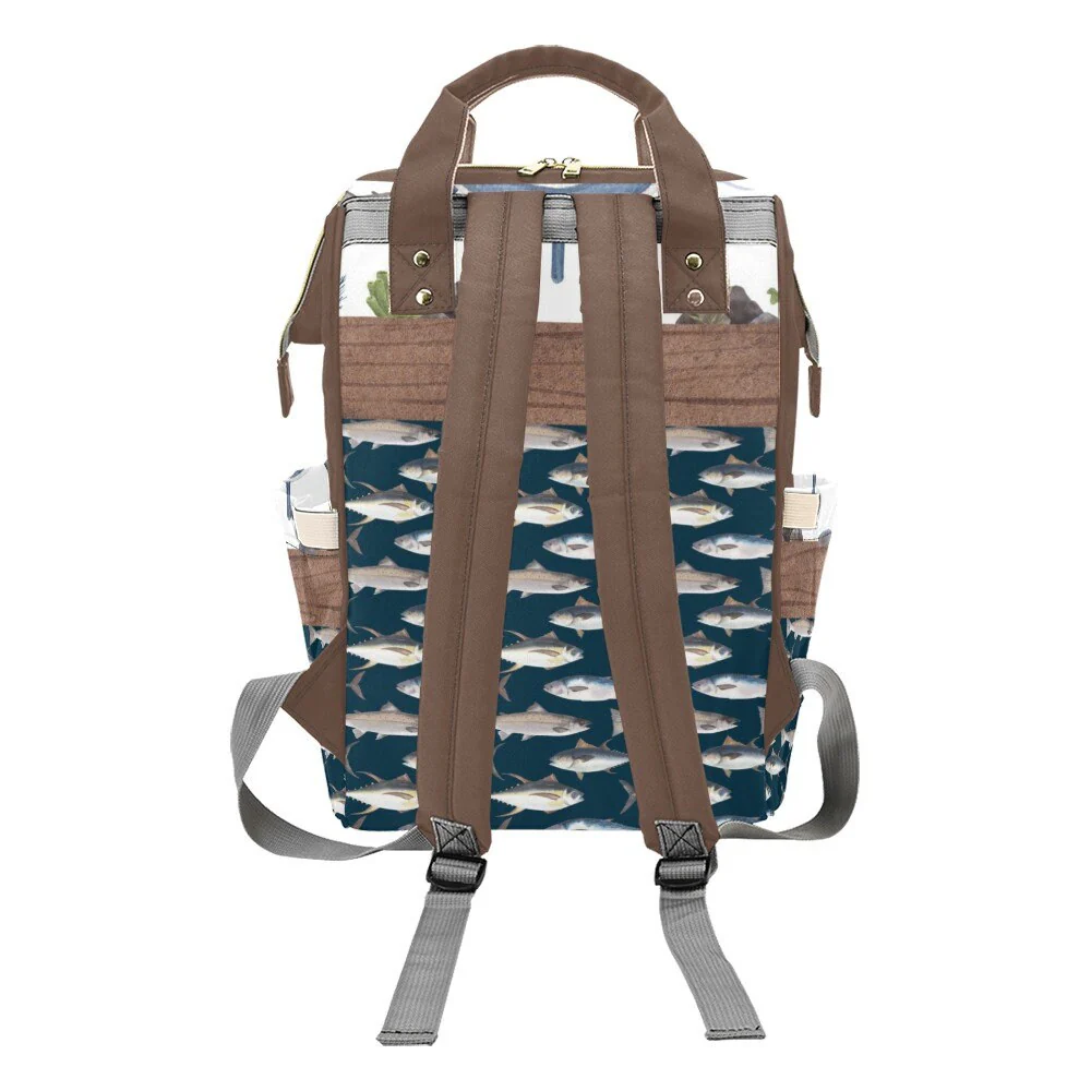 Fishing Personalized Diaper Bag - Image 5
