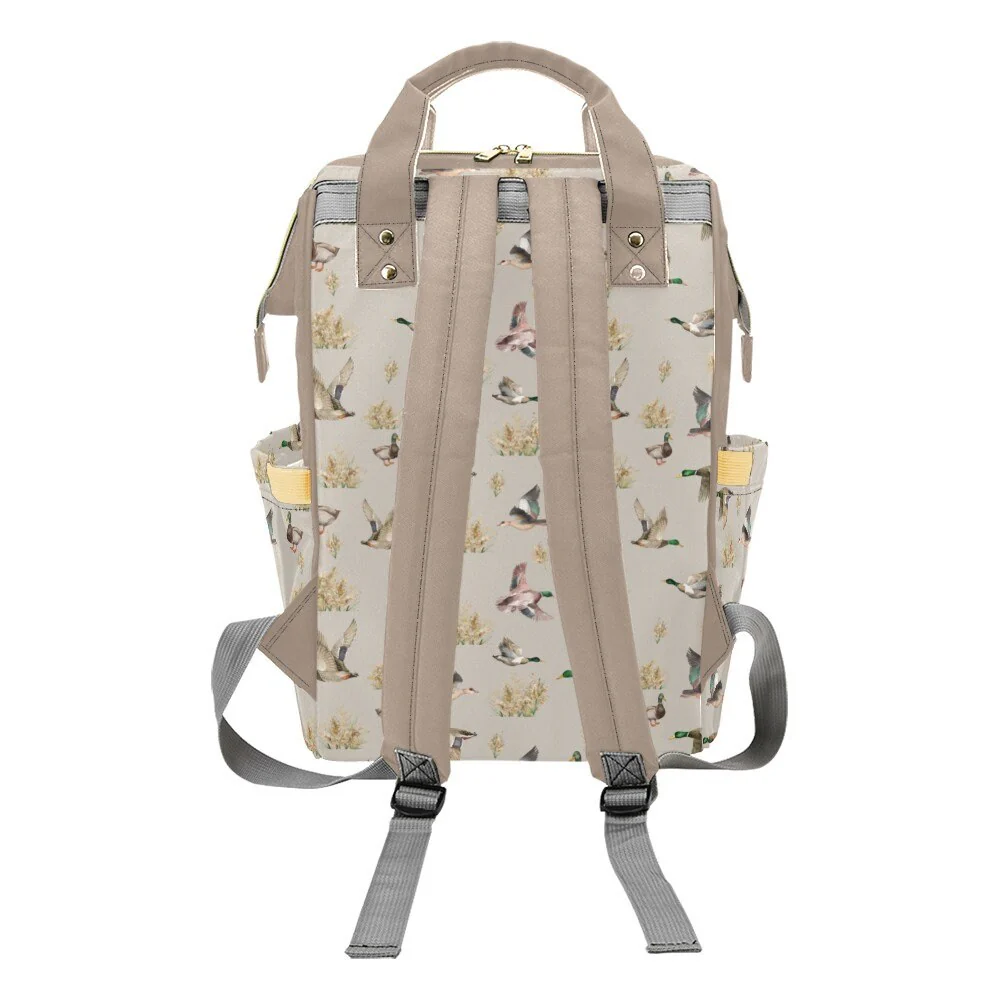 Mallard Duck Personalized Diaper Bag - Image 3
