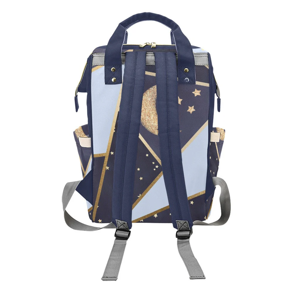 Moon and Stars Personalized Diaper Bag - Image 4