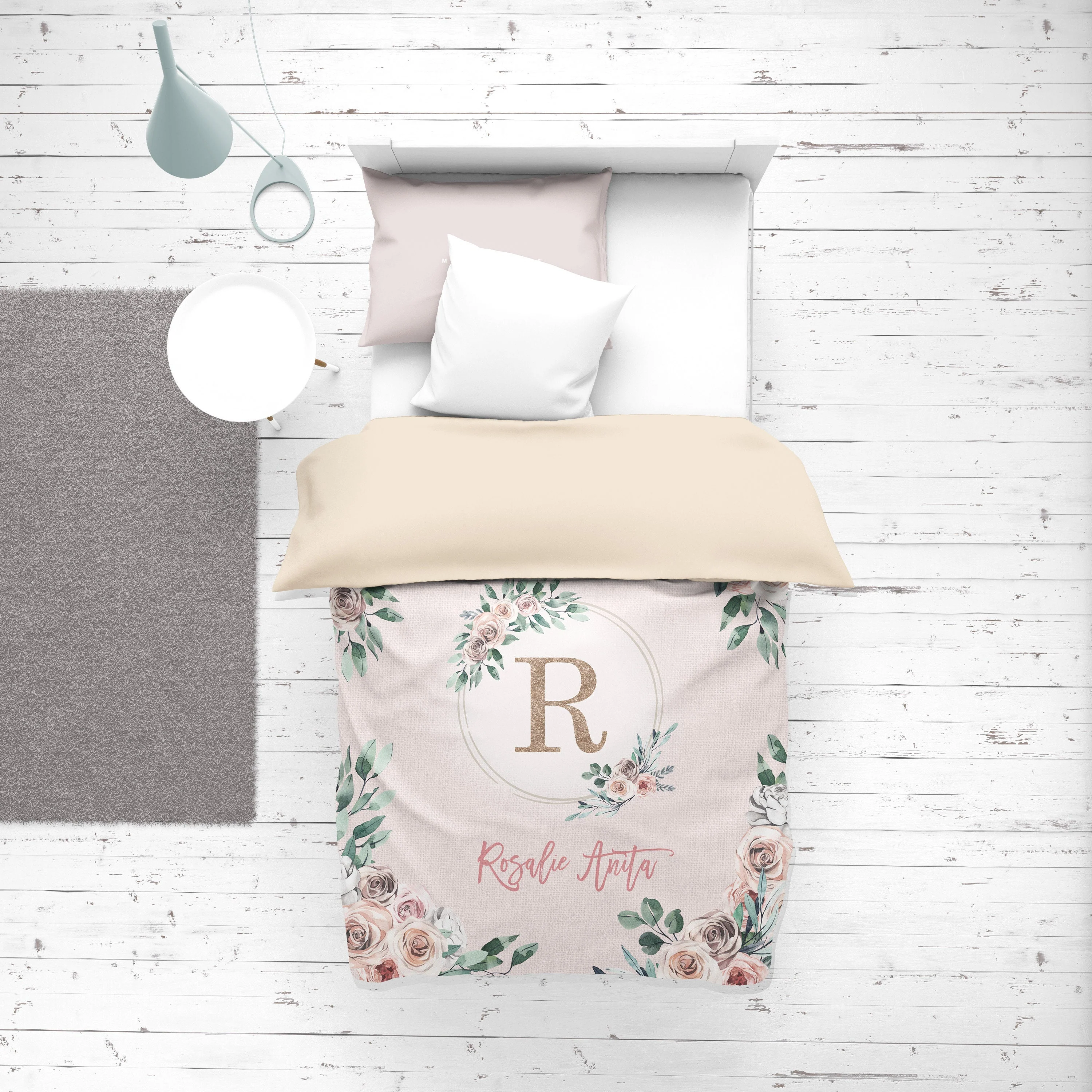 Personalized Duvet Cover Set for Girl or Boy
