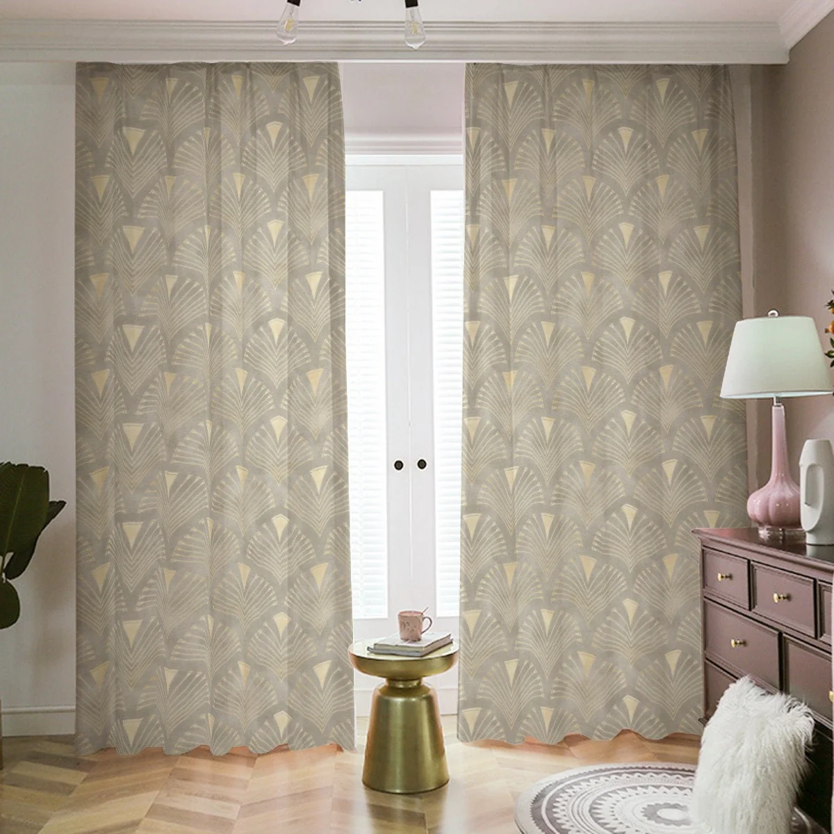 Royal Gold Blackout Curtains - Image 3
