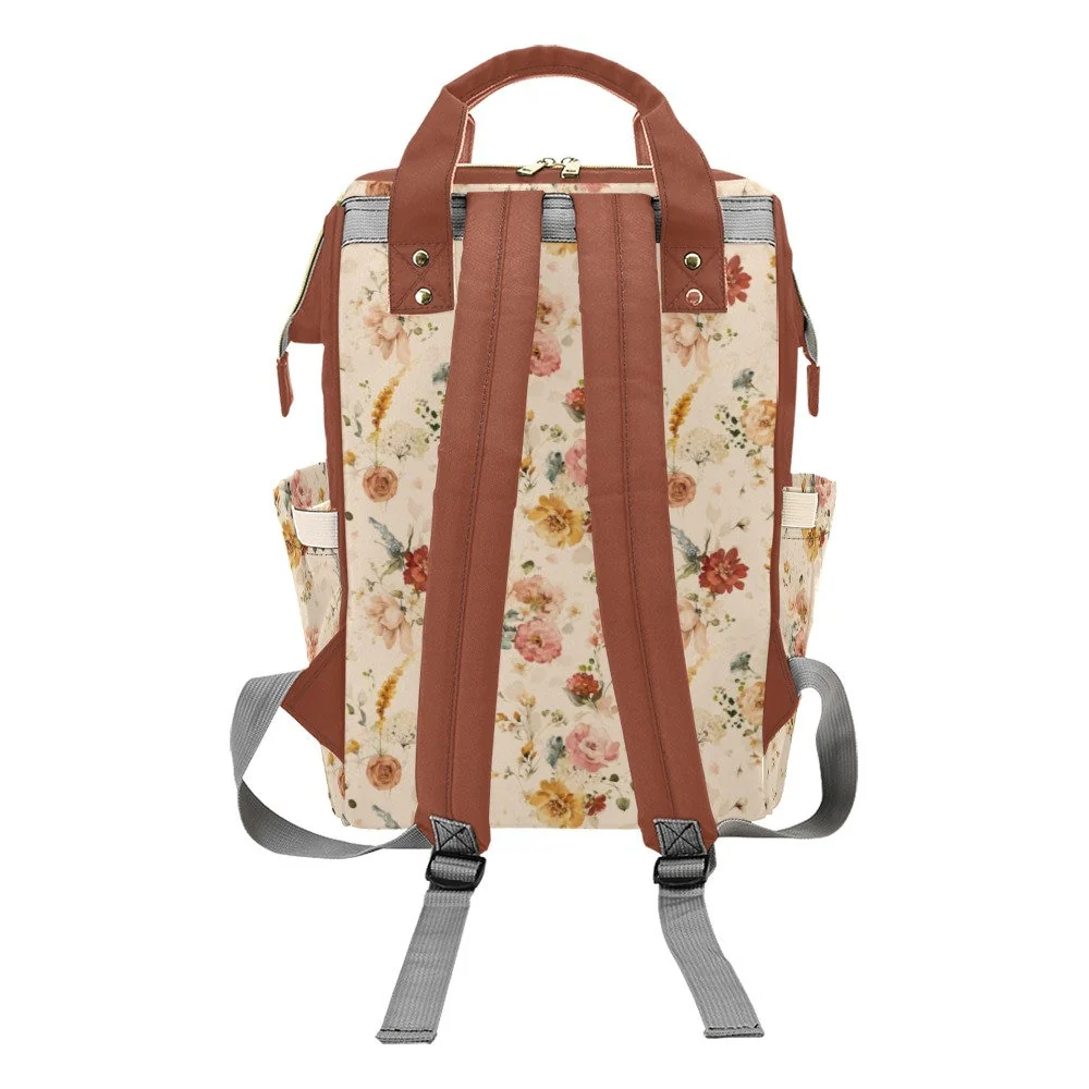 Rust Garden Personalized Diaper Bag - Image 4