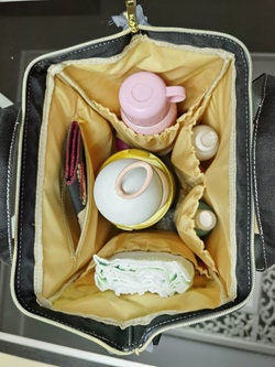 Tropical Dark Green Personalized Diaper Bag - Image 7